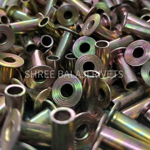 hollow brake lining rivets , hollow rivets , hollow brake shoe rivets